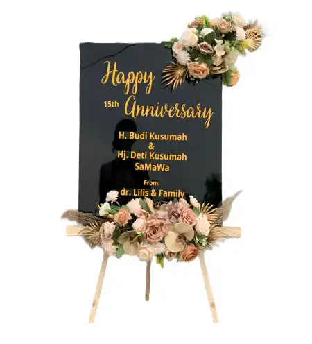 Papan Bunga Akrilik Babat Supat